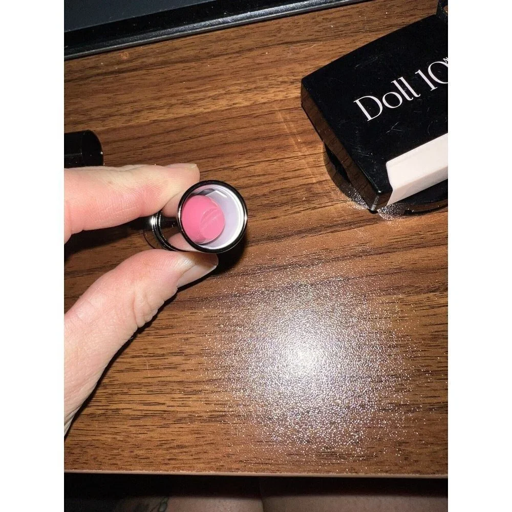 Doll 10 Starry Night Gel Eyeliner, Gel Cream Rouge Blush, No Angel Lipstick NEW